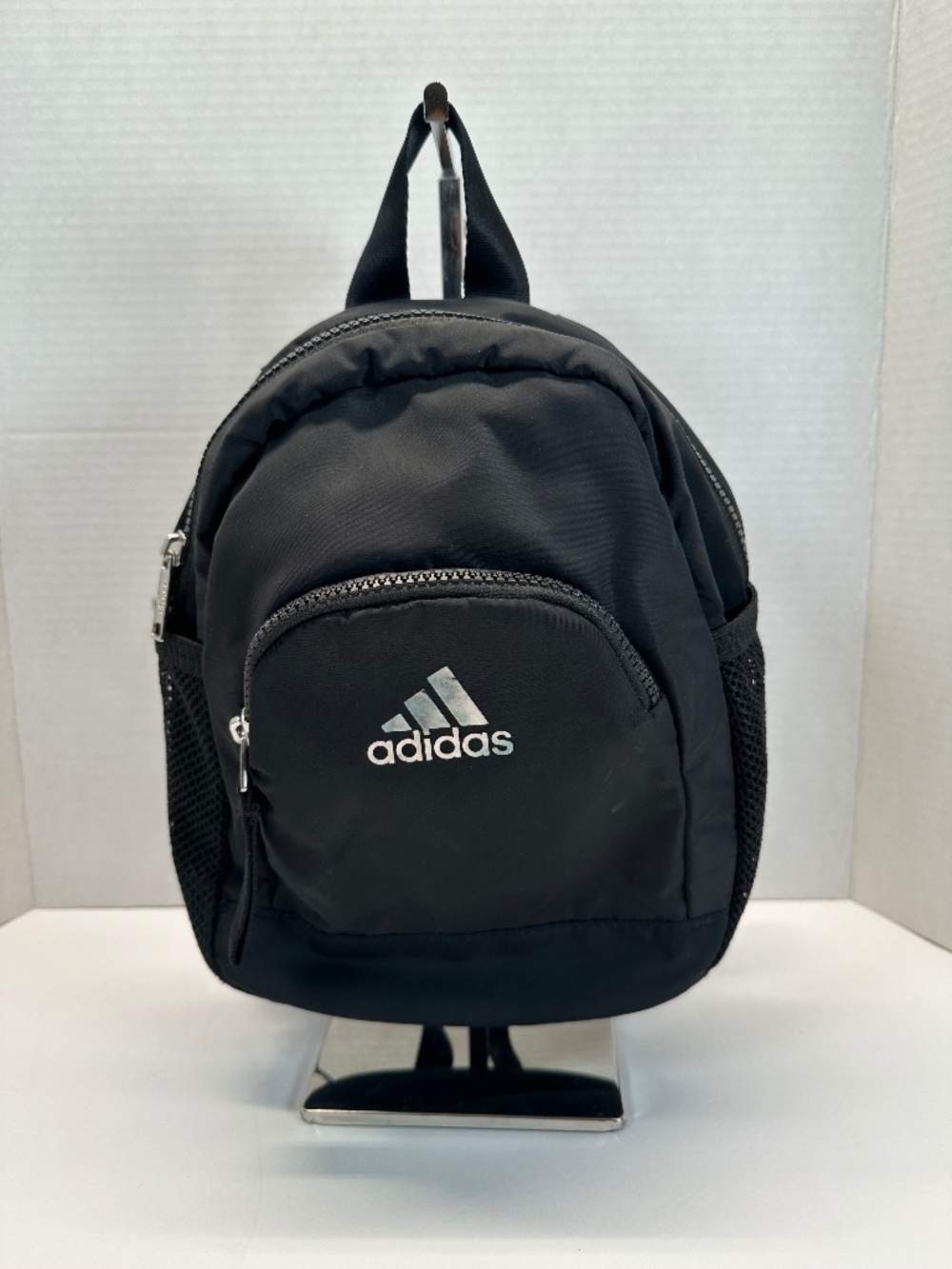 Adidas Mini Backback in Black Sleek and Light Adjustable Straps Sporty
